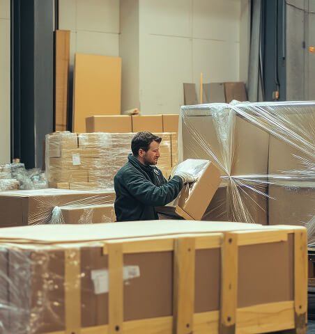 Throwpathi Packers moving team at work
